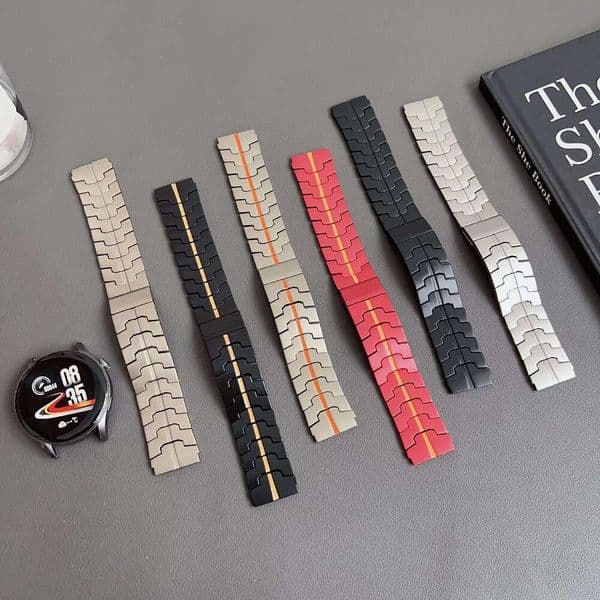 for Apple iwatchs11/10 stainless steel Iron Man watch titanium alloy integrated metal ultra3 strap