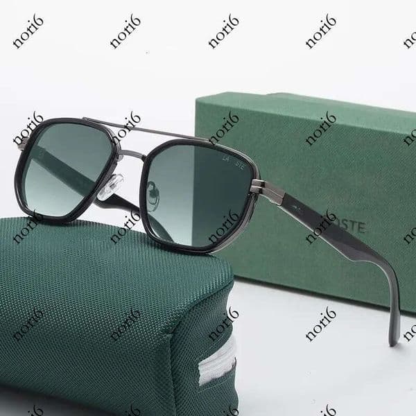 designer sunglasses Men Metal Crocodile Goggle cool retro pattern frame flat lenses Beach Sun Retro Frame