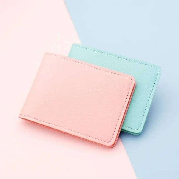 Ultra Thin Auto Driver License Bag Artificial PU on Cover for Car Driving Documents ID Purse Wallet Case Card Holder