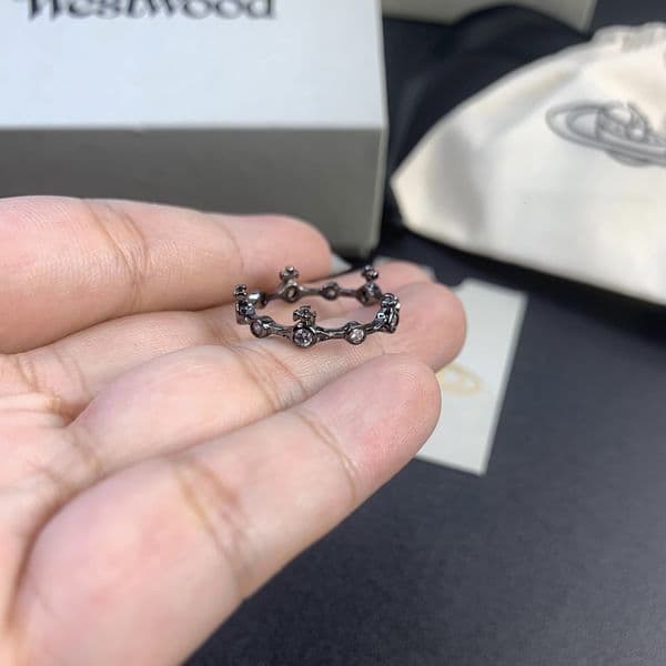 Viviane Vivienme Western Ring Woman Jewelry Designer Viviennelies Westwoodies Saturn Ring For Woman Men Saturn Ring Small Planet Ring