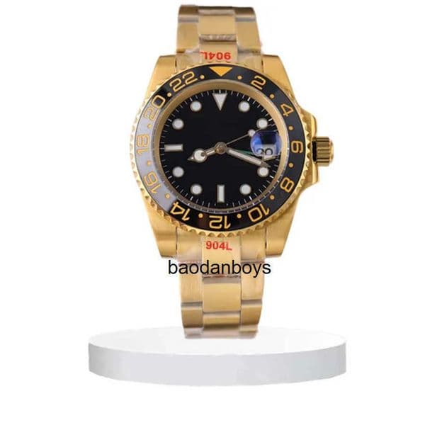Luxury Watch Swiss Watches Montres De Luxe Ceramic Bezel Mechanical Movement Luminous Sapphire Waterproof Sports Selfwind Fashion Wristwatches