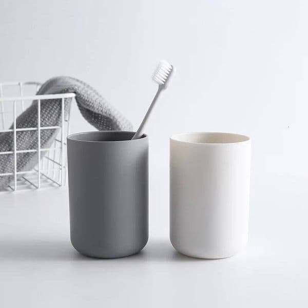 Japanese Style Mouthwash Bathroom Toothbrush Simple Elegant Couple Tooth Cup Factory Direct Sale Wholesale Plastic Washi ddmythur