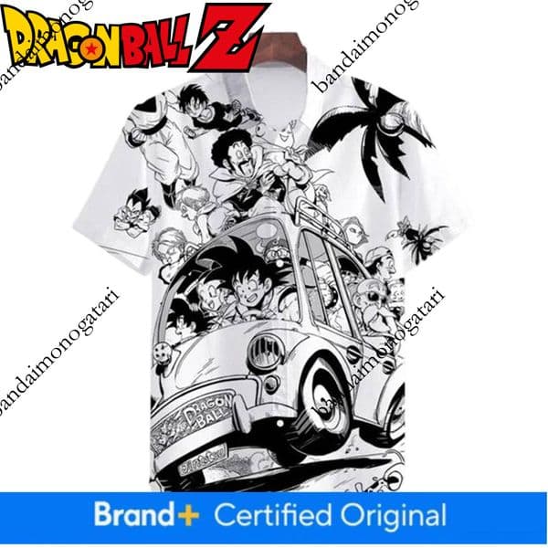 Summer Vegeta Theme Hawaiian Dragon Ball Shirt Men Clothes Fashion Tops Hot Sell