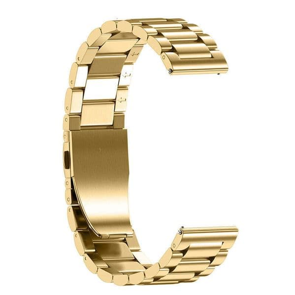 12/18/20/22mm stainless steel watch two-tone three-bead replacement strap, available for wholesale