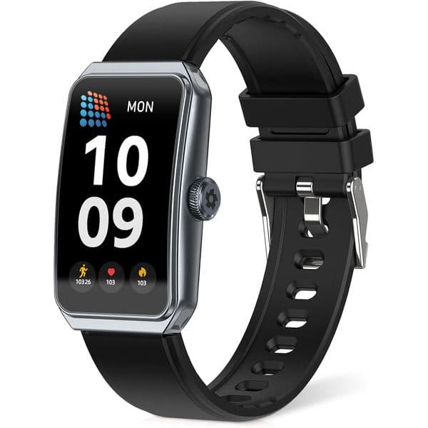 R11 Fitness Tracker,Smart Watch with 24/7 Heart Rate Sleep Monitor,1.47" HD Touchsreen with Step & Calorie Counter 100+ Sport Modes Health Activity Trackers