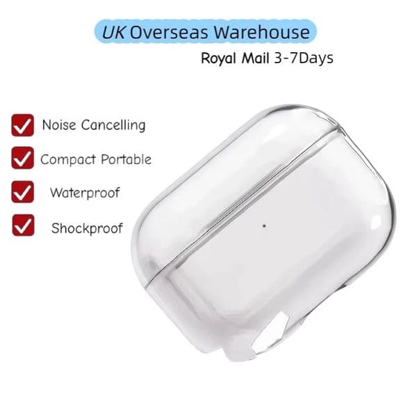 USA Stock for AirPods pro 2 3 earphone airpod 4 5 6 earphones Solid Silicone Cute Protective Headphone Cover Wireless Charging 3rd 3nd 2nd anc case