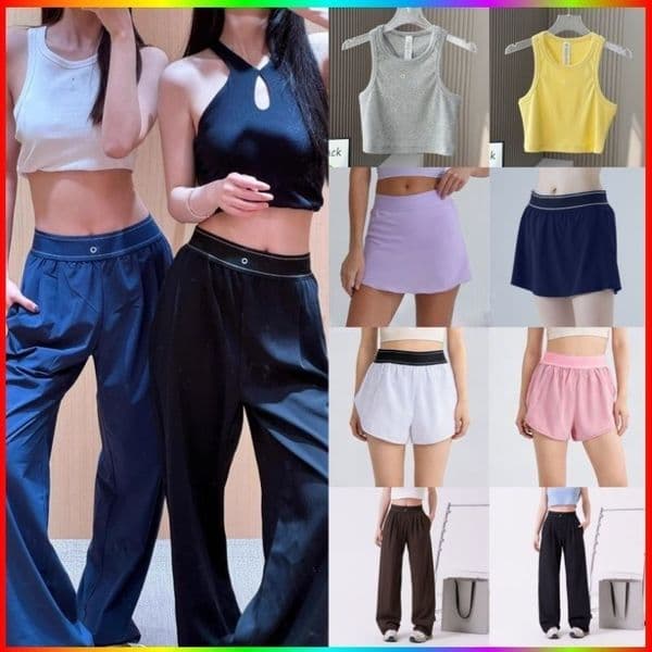 Designer Yoga Pants Gym Clothing Women Sports High-Waist Dance StudioTrousers Straight-Leg Suit Up Pant Jogger Sweatpants Wrinkle- resistant Workout