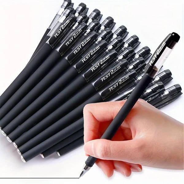 20Pcs 0.5Mm Black/Blue/Red For Office Use, Business Signature High-Grade Ink Ballpoint Pens, Smooth Writin