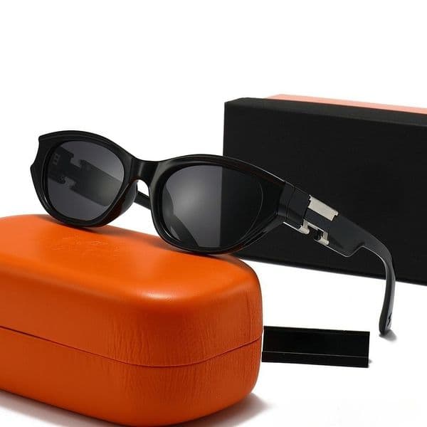 Sunglasses Designer Luxury Sun Glasses Retro Cat Eye Polarized Sunglasses for Women Men UV400 Protection Full Frame Shades for Outdoor Driving