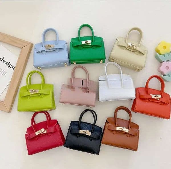 Kids Designer Handbags Fashion Little Girls Mini Princess Purses Cute PU Crossbody Circular Bags Children Christmas Gifts 5 styles supply 8997