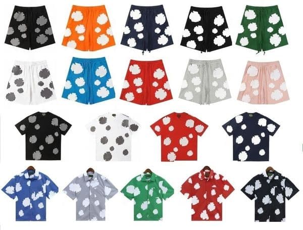 Summer mens women designer shorts swim beach shorts men swimming floral t shirt shorts swimwear tracksuit running sweatpants Loose casual hip hop us size s-xl