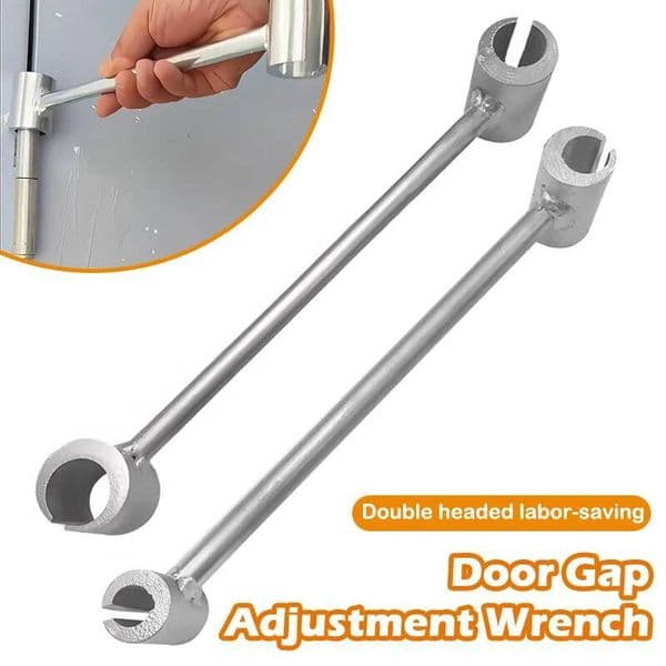 Double Head Door Spanner Hinge Gaps Repair Hand Tools Labor-Saving Wrenches For Home Spanners for Round Bolt ddmynov