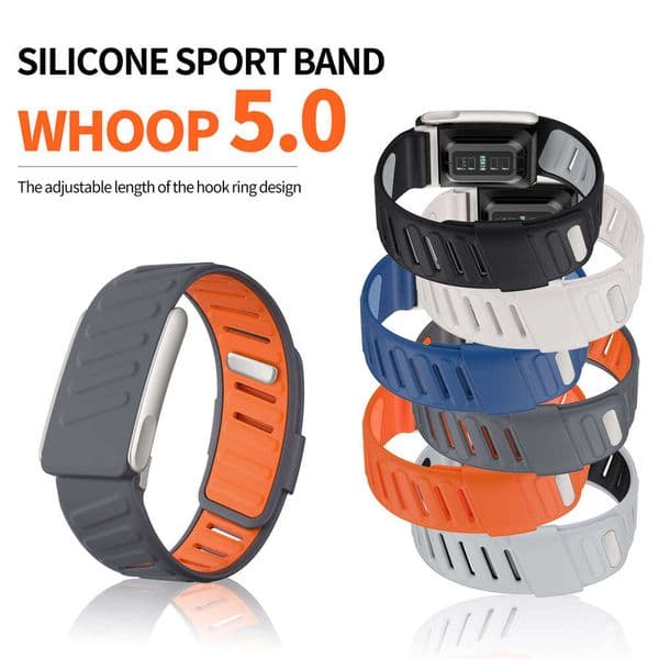 Whoop5.0 Compatible Silicone Whoop Sports Smart Watch Strap ECG Version