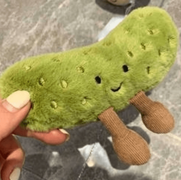 Cute Pickle Plush Doll, Sour Cucumber Pendant, Vegetable Stuffed Toy - Creative Gift for Children 2026 style 625
