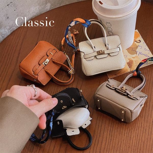 Designer Protective Case Aripods Pro 3 Cases Wireless Bluetooth Headphones Protective Sleeve Creative Airpods3 1/2 Earphone Luxury Leather Protective Case