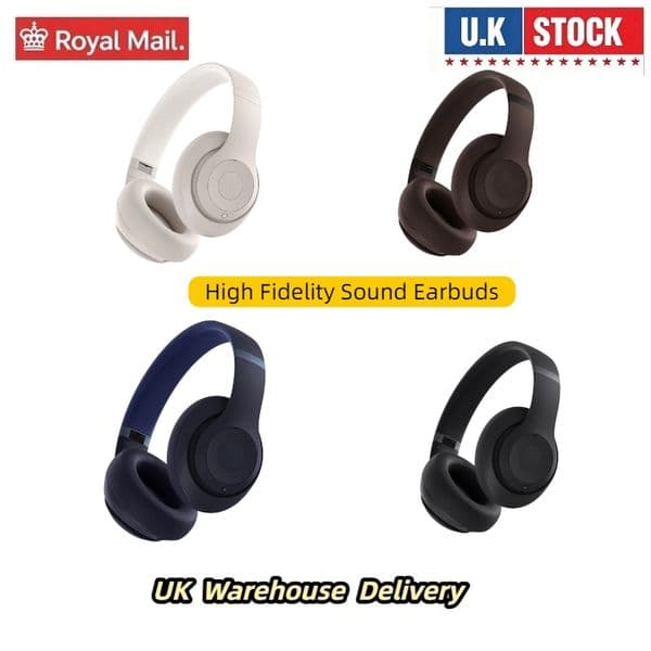 2026 New ANC Headphones Wireless Earphones Noise Canceling Bluetooth Headphone with Microphones Studio Quality Sports Headsets