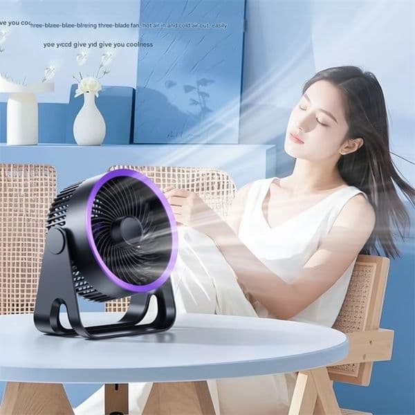 2025 Electric Fan table Circulator Wireless Portable Quiet Ventilator Desktop Wall Ceiling Fan Air Cooler For Home