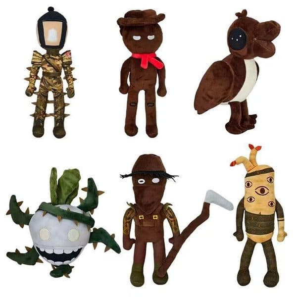 Cartoon Plush Toys Creative Character Stuffed Dolls For Kids