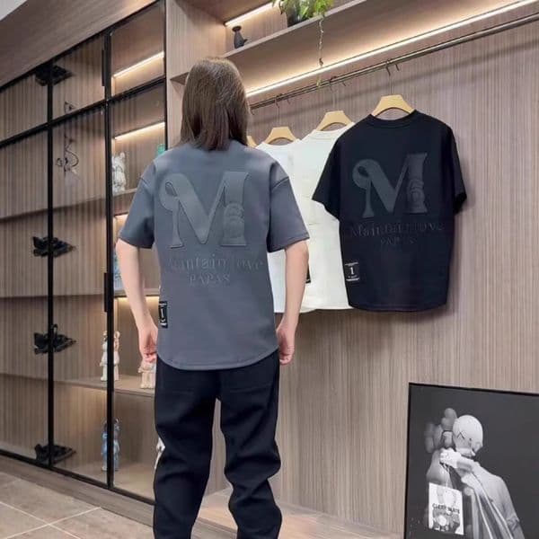 Designer T-shirt Luxury Young Men's 2026 Summer Outdoor Casual Loose Plus Size Comfortable Breathable Durable New Fashion Trend Multifunctional Letter Foam Top