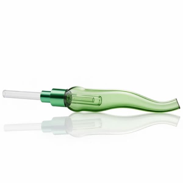 BreathingGlass Nectar Collector Portable Kit 510 Quartz Titanium Ceramic Nail Clip Quartz tips Glass Water Pipes