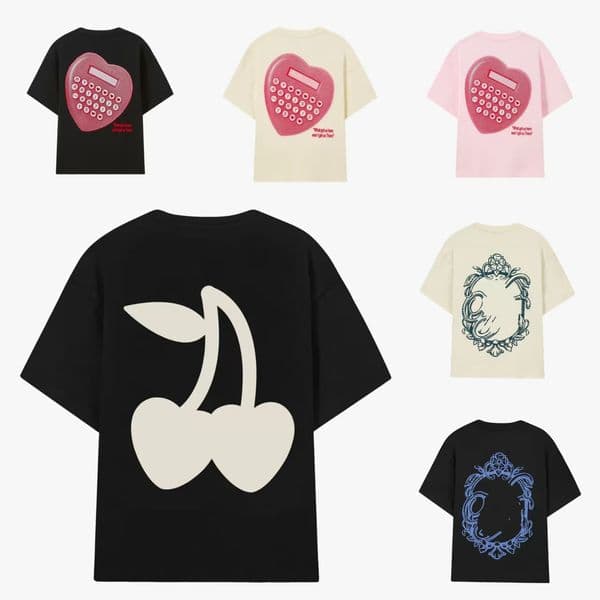 Men's T Shirts Black Oversized T Shirt Rose Graphic Print Short Sleeve Cotton Streetwear Casual Top Floral Rose Print T Shirt Oversized Cotton Short Sleeve