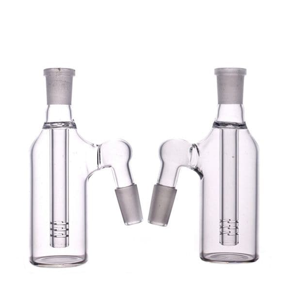 Wholesale Glass Ash Cather 14mm 18mm 4.5 Inch Mini Glass Bong Ash Catchers Thick heady Clear Bubbler Ashcatcher Water Pipes for water bongs