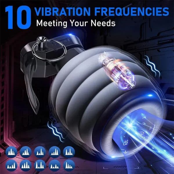 2026 New Ergonomic Male Stimulation Tool - Textured adult toys Silicone Masturbator With Internal Beads For Enhanced Pleasure And Sensual Exploration 012