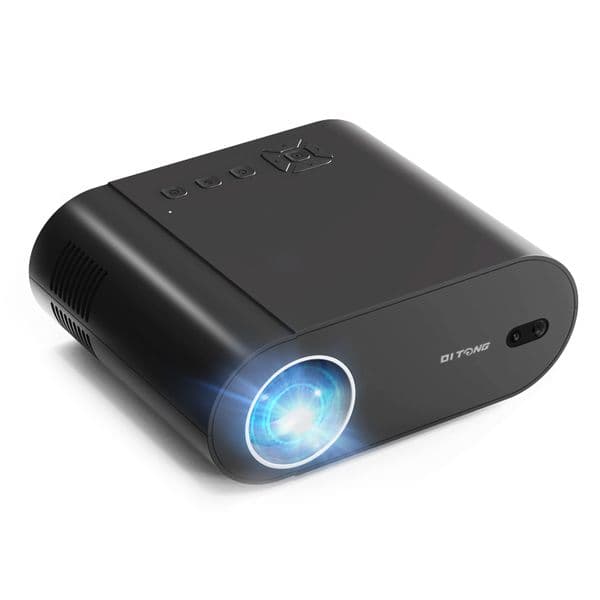 Projector 4K Android with Dual WiFi 6 and Bluetooth Auto Keystone Auto Focus Home Theatre HD Native 1080P Outdoor Movie