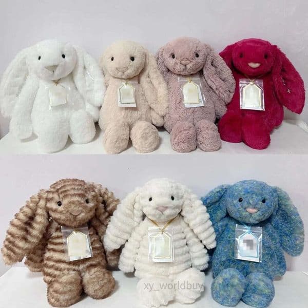puppy bonnie rabbit Model Monster Replica Birthday la bubu doll Stuffed Plush Animals J Cat gifts Cotton R251027