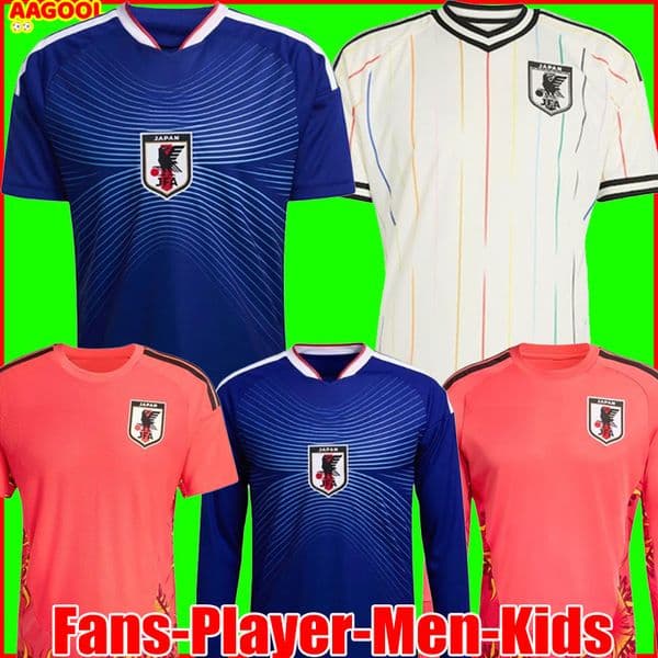 Japan Soccer Jersey 2026 world cup football shirt kit TSUBASA MINAMINO NAGATOMO KAMADA ENDO MITOMA TOMIYASU SANO KUBO DOAN player version kids long sleeve uniforms
