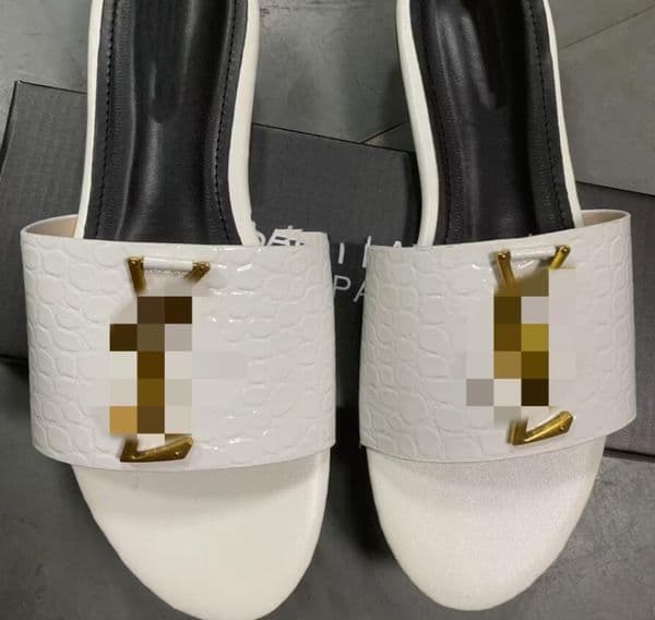 Designer Slippers women Luxury Shoes High quality Genuine Leather sandal Slipper Casual Shoe Woman Flat Slide Indoor Daily Outfit Outdoor Recreation Y26
