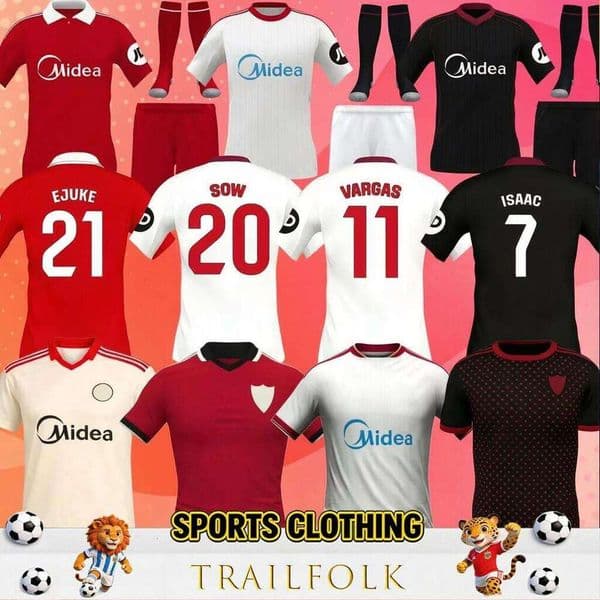 Svill FC 2026 2027 Svillas soccr jrsys final L OCAMPOS SUSO JONG Maillot GUDELJ K REKIK TECATITO kids kit 26 27 football shirt
