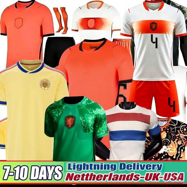 Nederland Nederlands Elftal wk World Cup 2026 kids Curacao South Dutch Heritage Collection Jersey Football Shirt BACUNA VAN DIJK DE JONG GRAVENBERCH