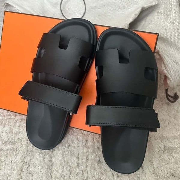 chypre Designer Slippers Sandal Slides Check Suede Urchin Clogs Slippers Designer Fashion High-Quality Men Women Suede Half Sandals Size 566