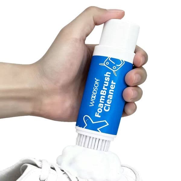 Quick Stain Remover Detergent for Sneakers and White Shoes, Active Foam Ultimate Shoe Cleaner Set