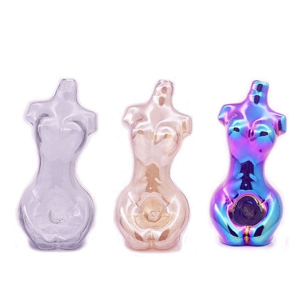 Portable Creative Newest Smoking hand Pipe Colorful Spoon Glass Pipes Tobacco Dry Herb