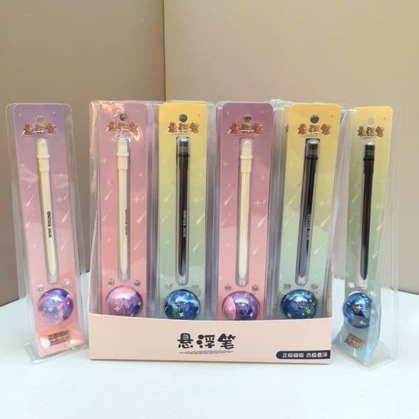 Chenxi New Planet Magnetic Levitation Fun Stress Relief Student Black Quick-Drying Exam Signature Pen Wholesale
