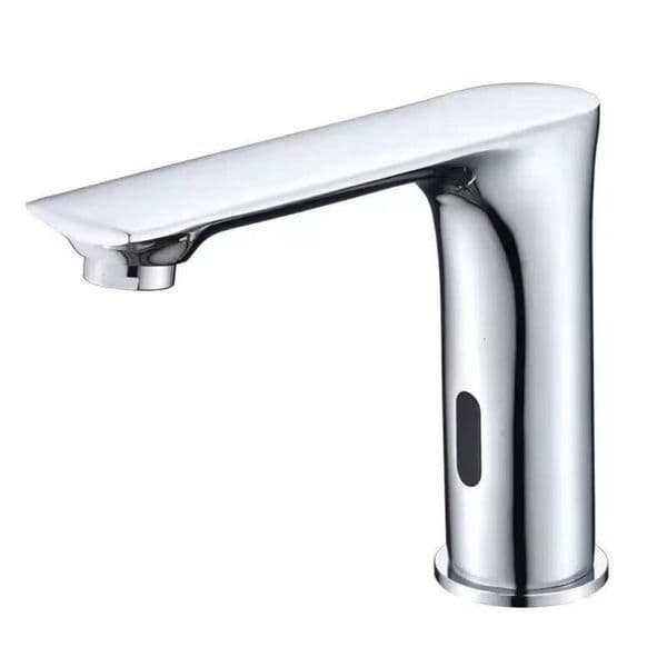HLK Deck-Mounted Automatic Sensor Hot Sale Touchless Bathroom Sink Faucet Household Stainless Steel Valve Core