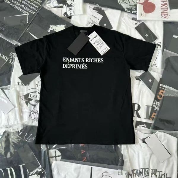 enfant riches deprime shirts print erd shirts man is a trendy street style hip-hop loose-fitting casual T-shirt for both men and women erd hoodies