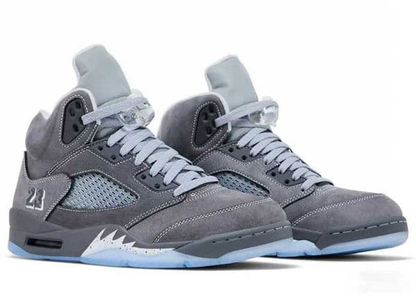 Top 5 Retro Wolf Grey Suede Shoes Mens Basketball New Releases Sports Outdoor Sneakers