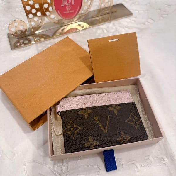 Top quality Designer wallet Luxury Wallets Paris card holder France Paris plaid style luxurys mens wallet women wallet Purse Crossbody Bag with Original box