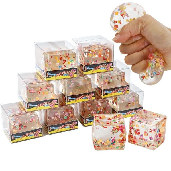 Needoh Fruit Sensory Malt Sugar Slow Rebound Ice Cube Squishy Students Stress Relief Boxed Fidget Toys In Stock By Sea