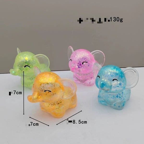 Hot selling Maltose Animal Cartoon Gold Powder Stress Relieving Toy-vsvt