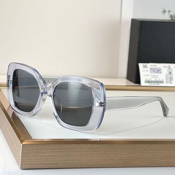 Oversized Designer Sunglasses Square Frame CH9173B Retro Large Glasses Frame Fashion Luxury Eyeglasses UV Sun Protection