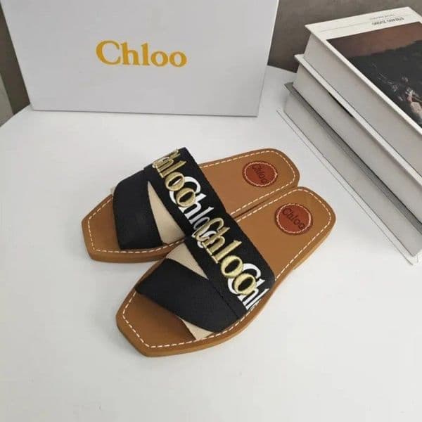 Luxury Sandals Flat Slides Designer Canvas Slippers Womens sandal sandale shoes casual bottom summer flat flip flops women