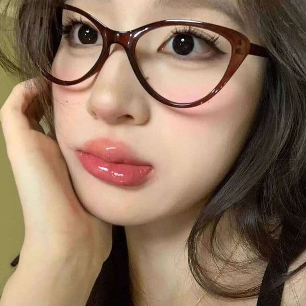 Large Cat Eye Ultralight Retro Transparent Frame Eyewear Plain Men Women Anti Blue Light Glasses Party Decorate Eyeglasses