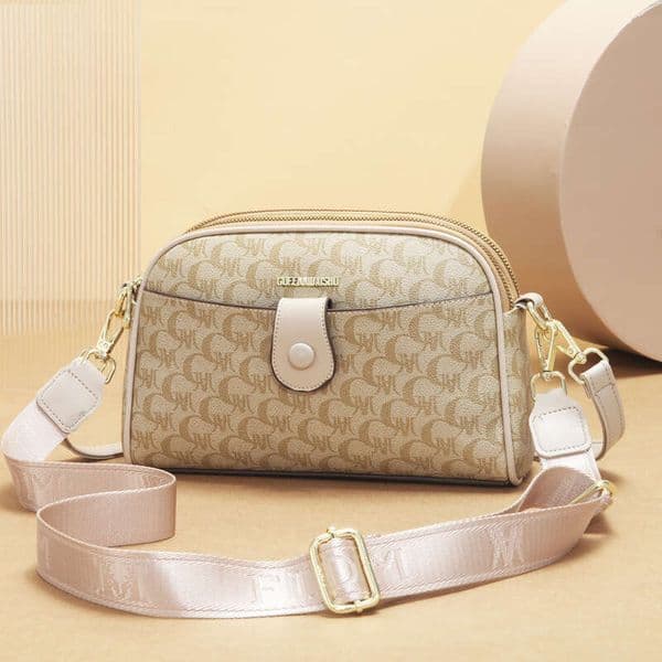 Designer Bag 2025 Simple Fashion Trendy Printed Letter Shell Mini Retro Phone Coin Purse Casual Single Shoulder Crossbody Bag