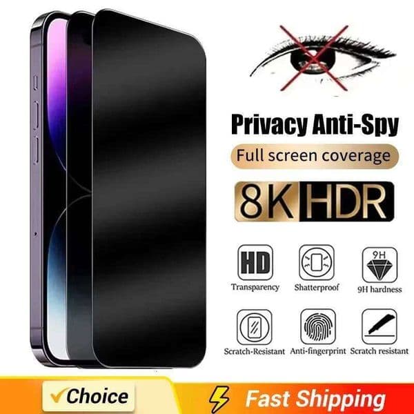 Full Cover Privacy Screen Protector For Samsung A56 A16 A57 A55 5g A36 A07 A17 A37 A26 A54 A73 A25 A06 Anti-spy Tempered Glass