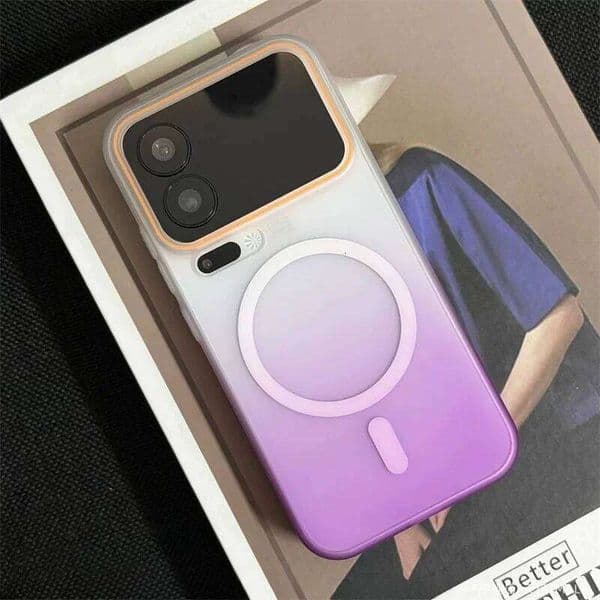 Ultra-thin Gradient Matte Translucent Case Xiaomi 17 Max 15 14 Ultra 13 Pro For Magsafe Wireless Charge Shockproof Cover