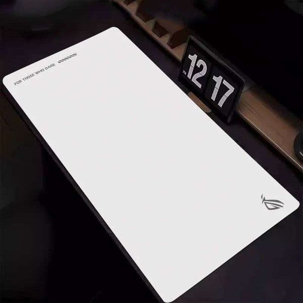 Simple White Black Gradient Mats Rubber Mouse Gaming Large Small Laptop Deskmat Keyboard Mat Stitched Edge Non-Slip Desk Pad